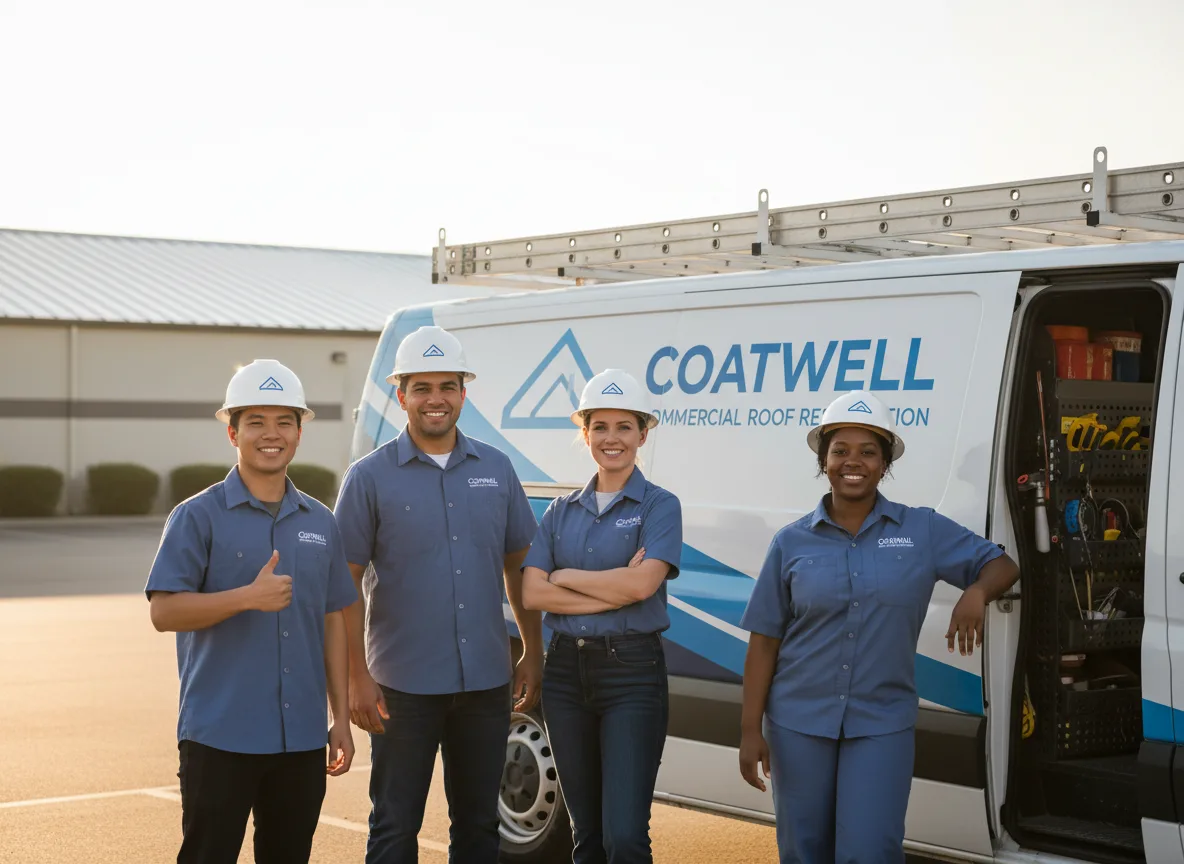 Commercial roof coating company in Thornburg, IA